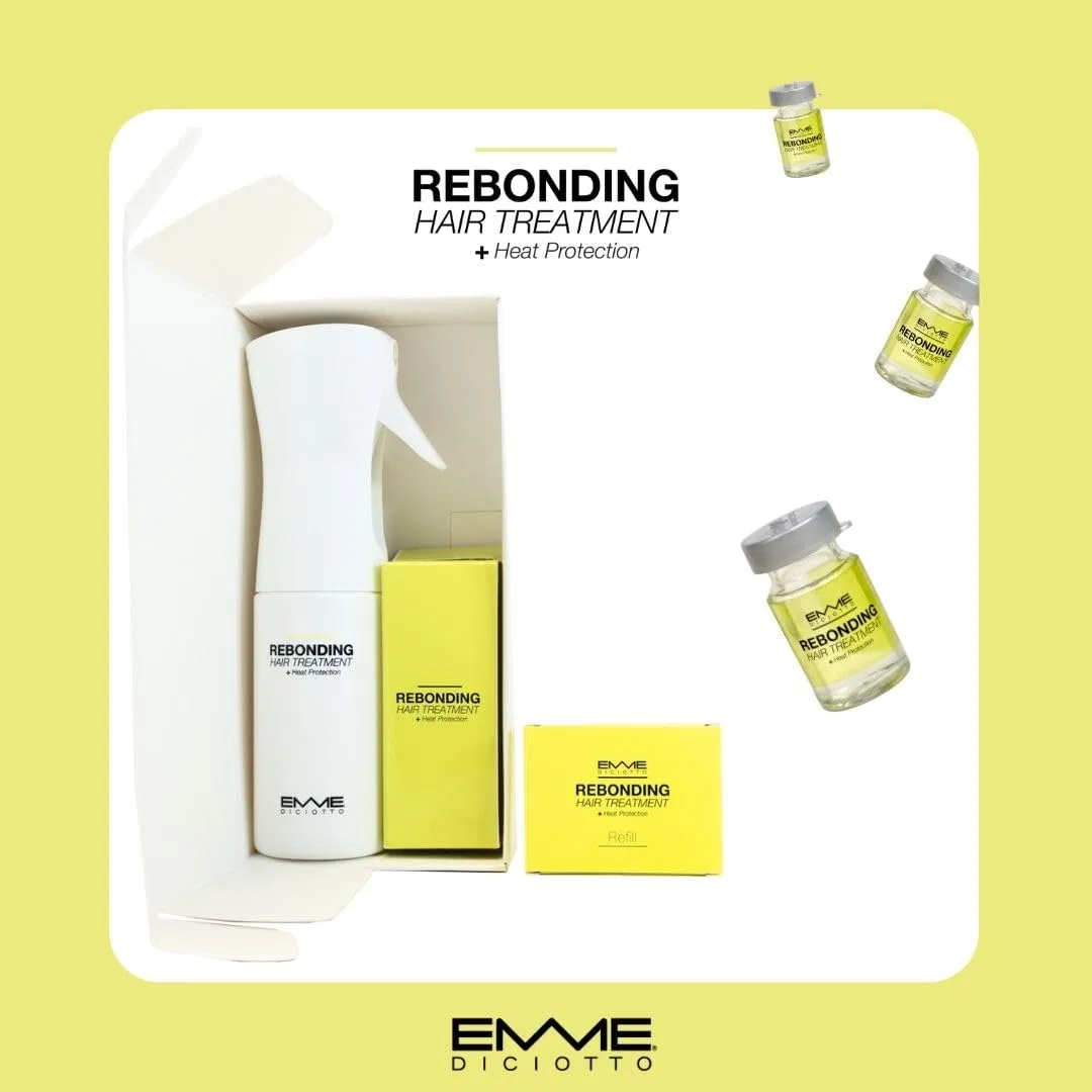 Набор для восстановления волос «Rebonding Hair Treatment + Heat Protection» от Emmediciotto Emme Diciotto — фото 2