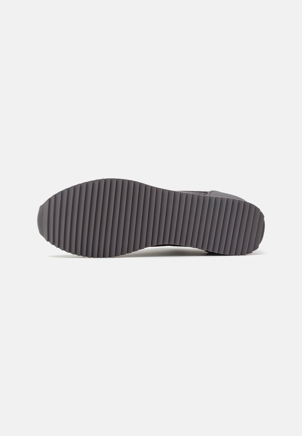 Кроссовки на шнуровке BLACK&WHITE LACES UNISEX EA7 Emporio Armani, темно-серый