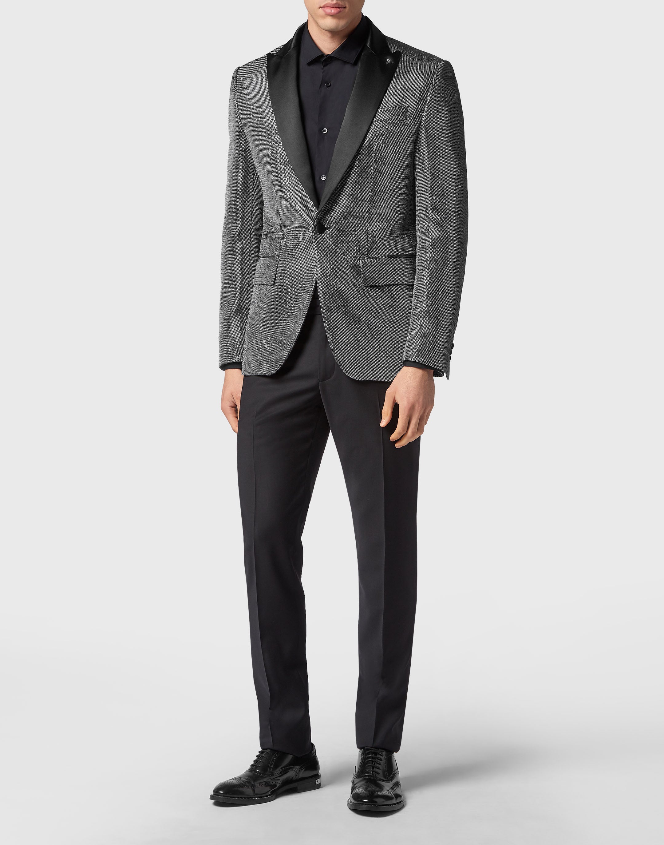 

Блейзер Lord fit Sartorial PHILIPP PLEIN, черный/серебряный