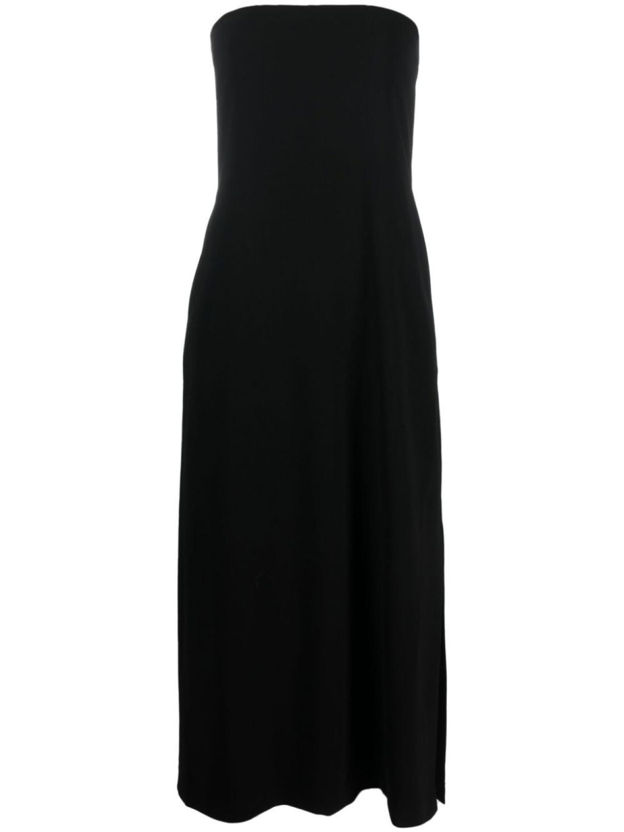 

Theory платье макси без бретелей, черный
