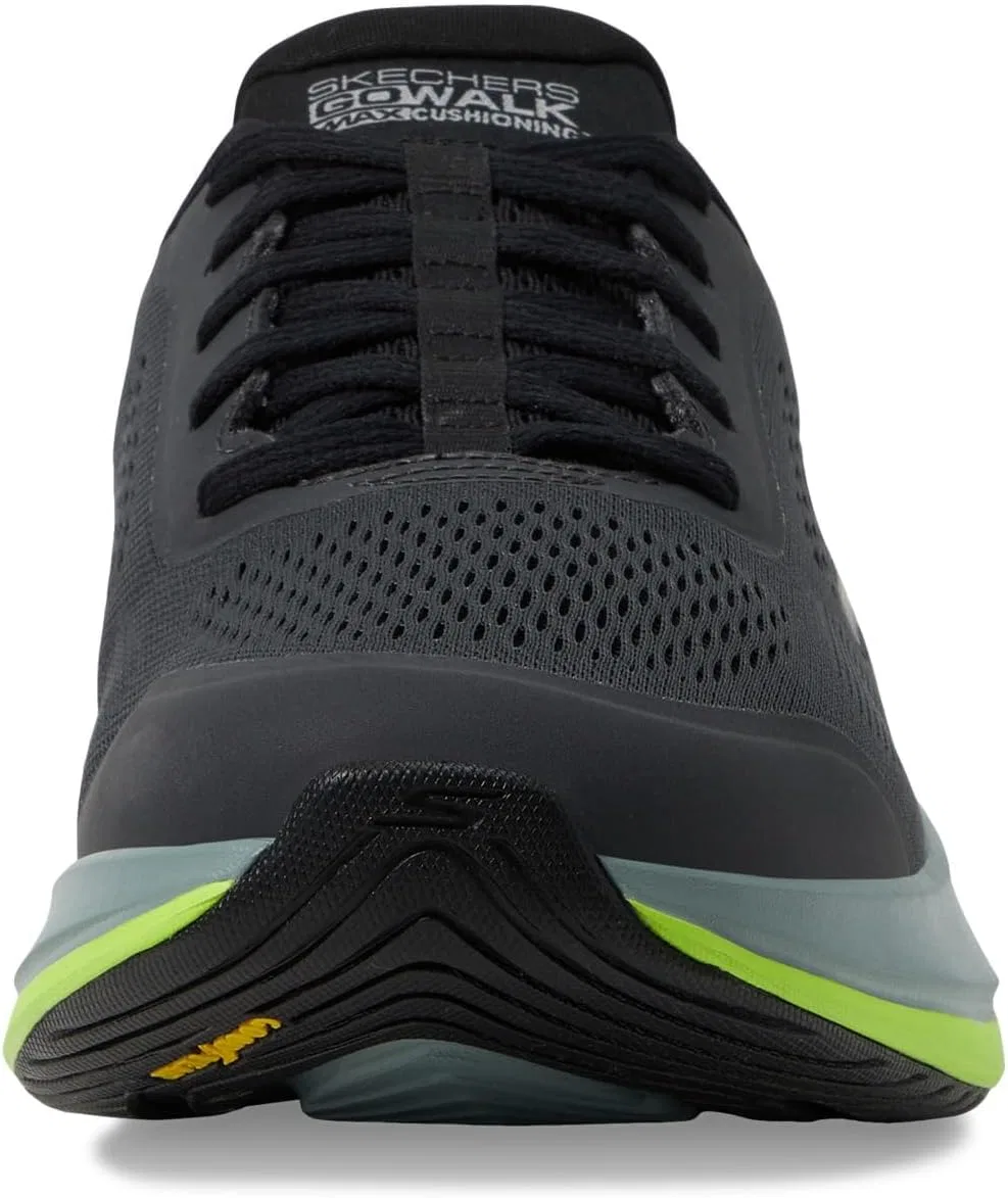 Мужские кроссовки Skechers Go Max Walker Next Generation, Black And Grey — фото 3
