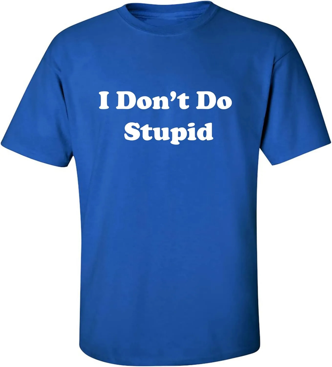 

Футболка с коротким рукавом Zerogravitee I Don't Do Stupid Adult