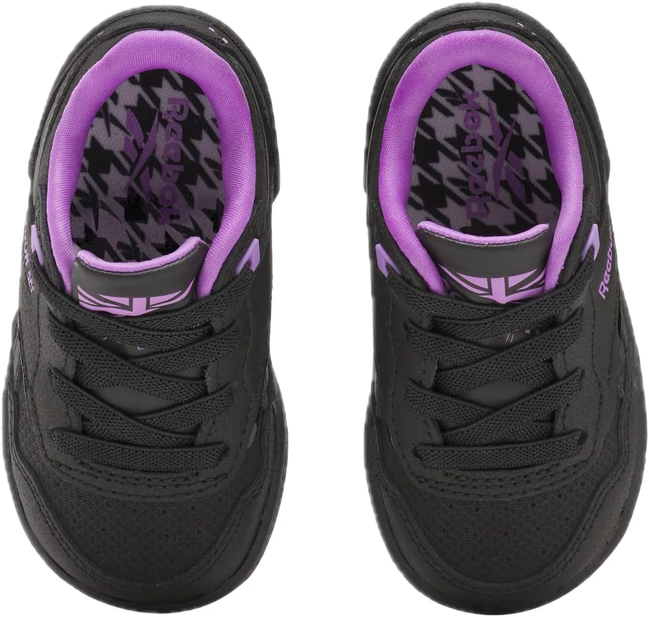 Кроссовки Reebok Unisex BB 4000 II, белый/черный/фиолетовый — фото 3
