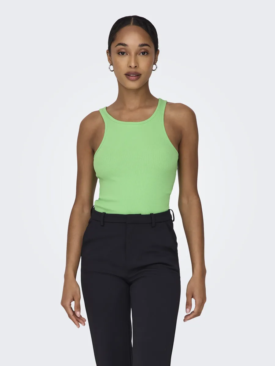 

Only ребристая майка "ONLKENYA RIB TANK TOP JRS NOOS", цвет Spring Bouquet
