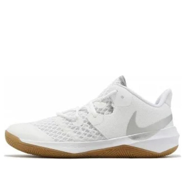 

Кроссовки zoom hyperspeed court se 'white metallic silver' Nike, белый
