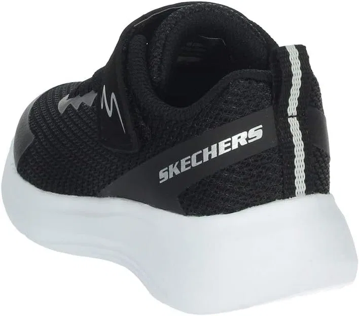 Детские кроссовки Skechers 403764l NVY, Black Textile White Trim — фото 2