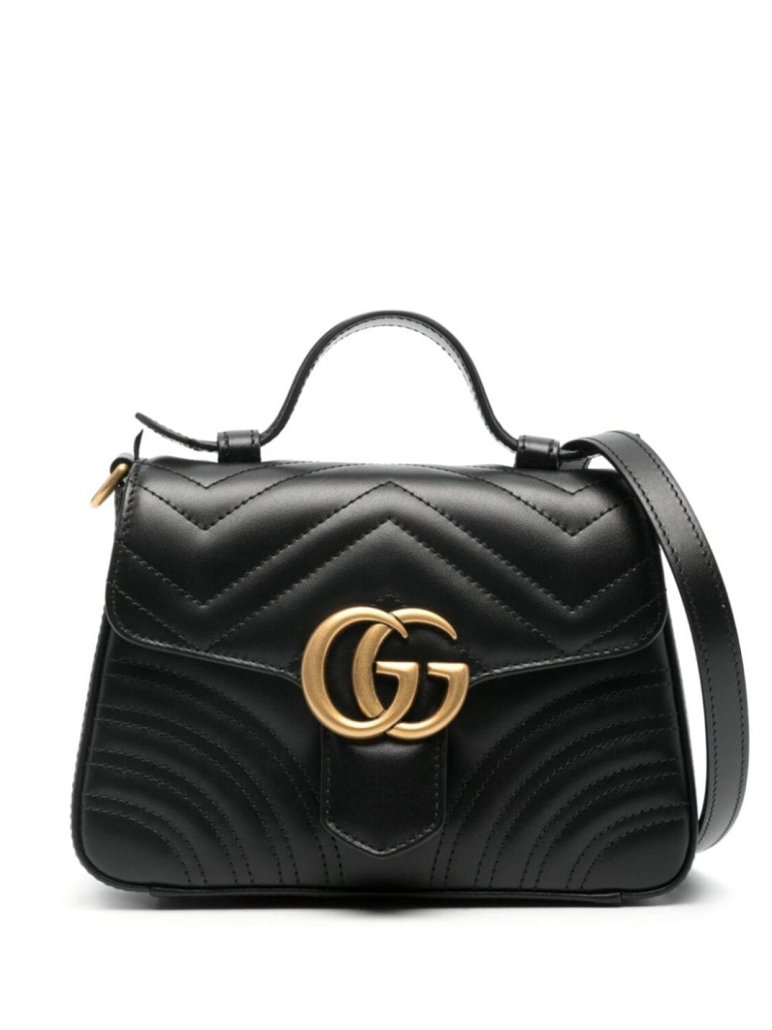 

Мини-сумка Gucci GG Marmont, черный
