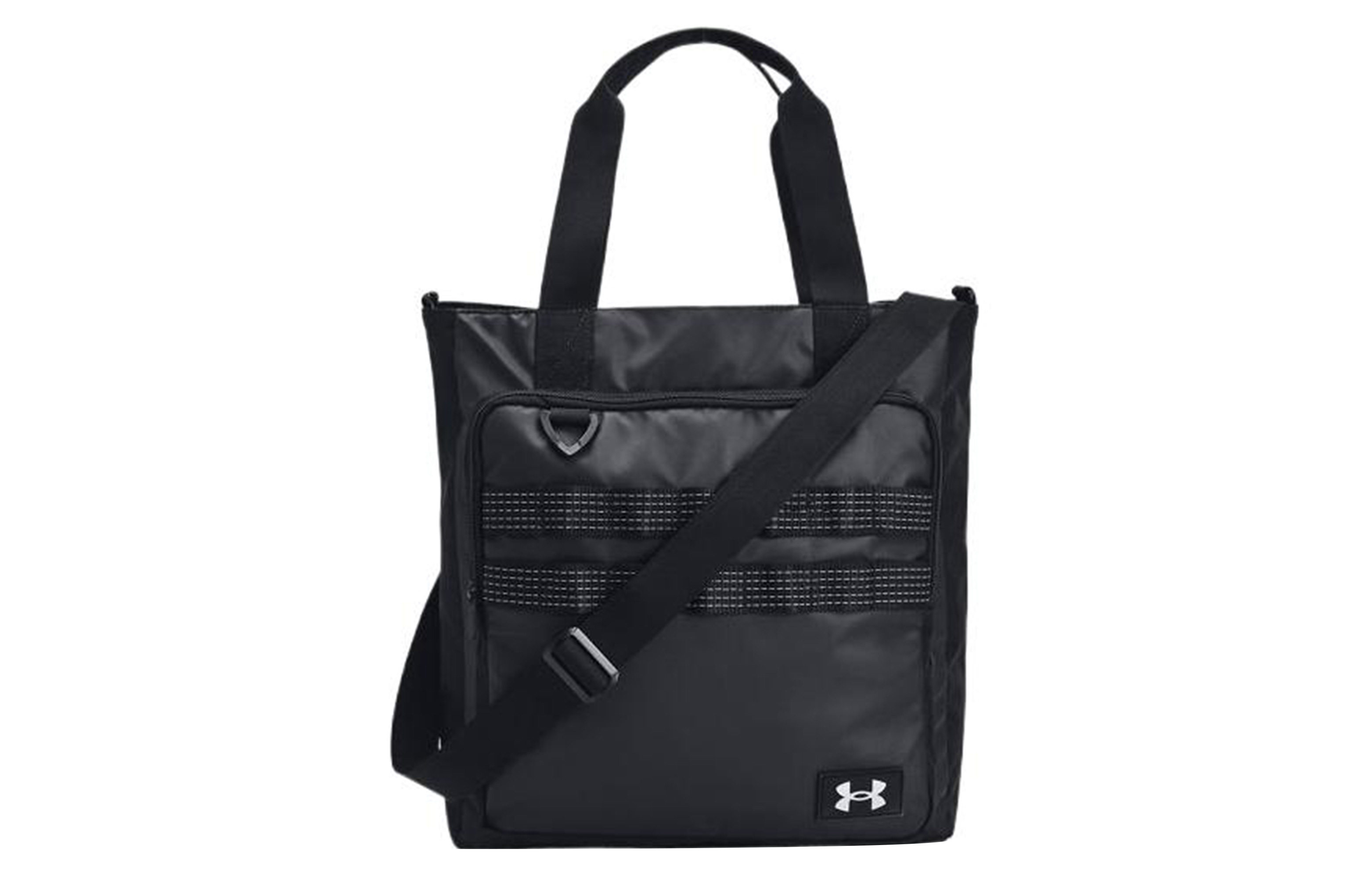 

Сумка-шоппер из полиэстера через плечо на одно плечо унисекс черная Under Armour