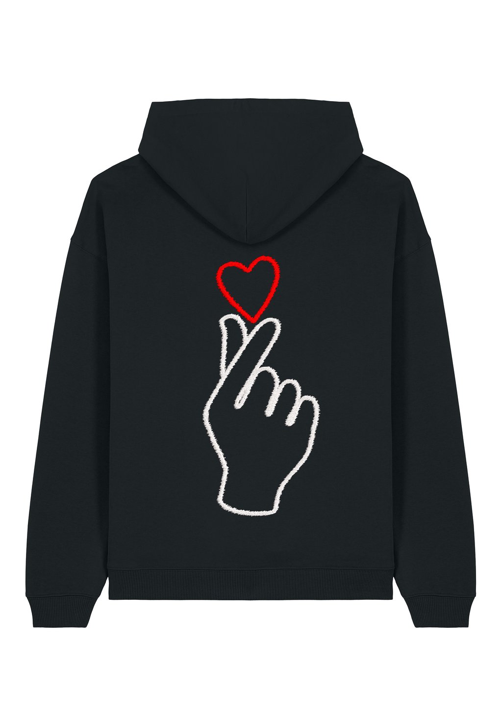 

Толстовка SARANGHAE BACK PRINT UNISEX HEAVYWEIGHT - Hoodie Mira Paris, черный