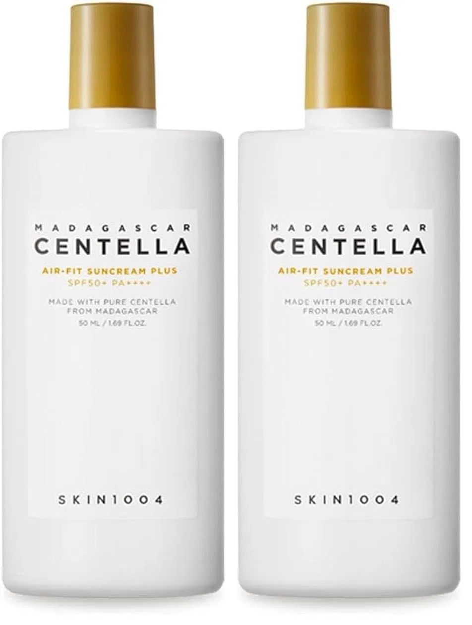 Солнцезащитный крем для лица «Madagascar Centella Air Fit» SPF 50+ от SKIN1004 Skin1004, White