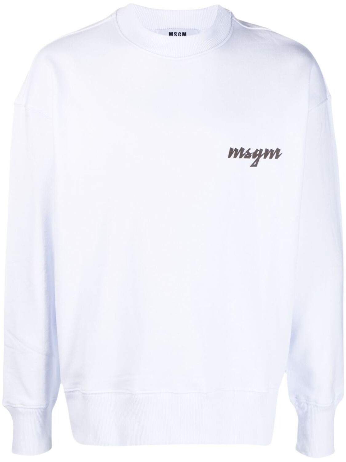 

MSGM толстовка с логотипом, белый