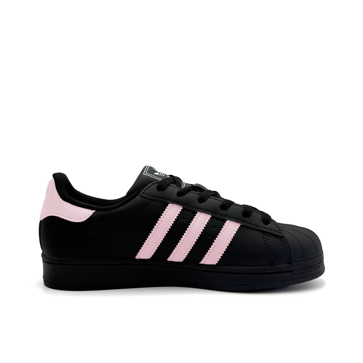 Детские скейтбордистские кроссовки Superstar 2 для младших школьников Adidas Originals, черный — фото 3