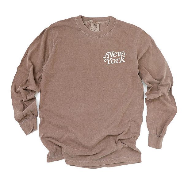 

Вышитая футболка New York Stars с длинным рукавом Simply Sage Market, Espresso, Зеленый, Вышитая футболка New York Stars с длинным рукавом Simply Sage Market, Espresso