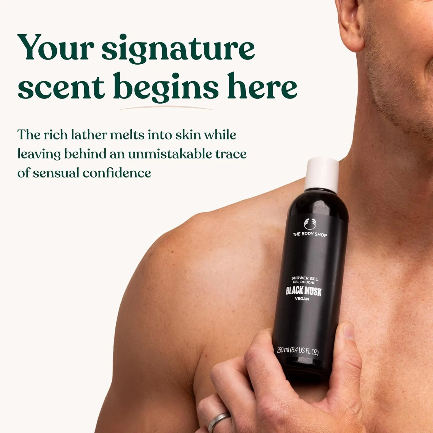 Веганский гель для душа The Body Shop Black Musk, 250 мл The Body Shop — фото 4