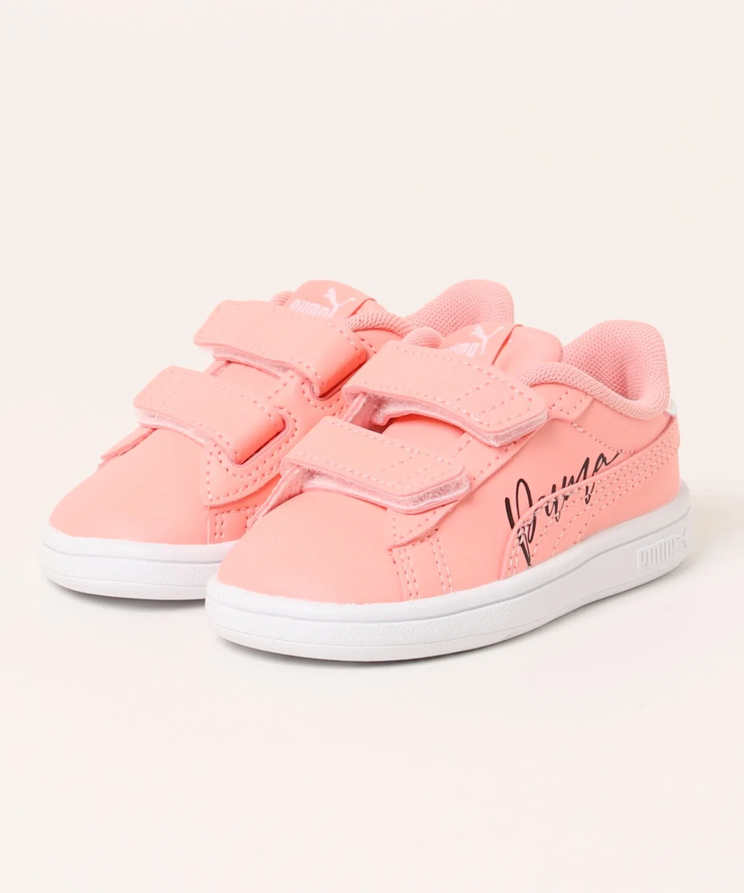 Детские кроссовки PUMA Smash 3.0 L Crystal Wings розовые