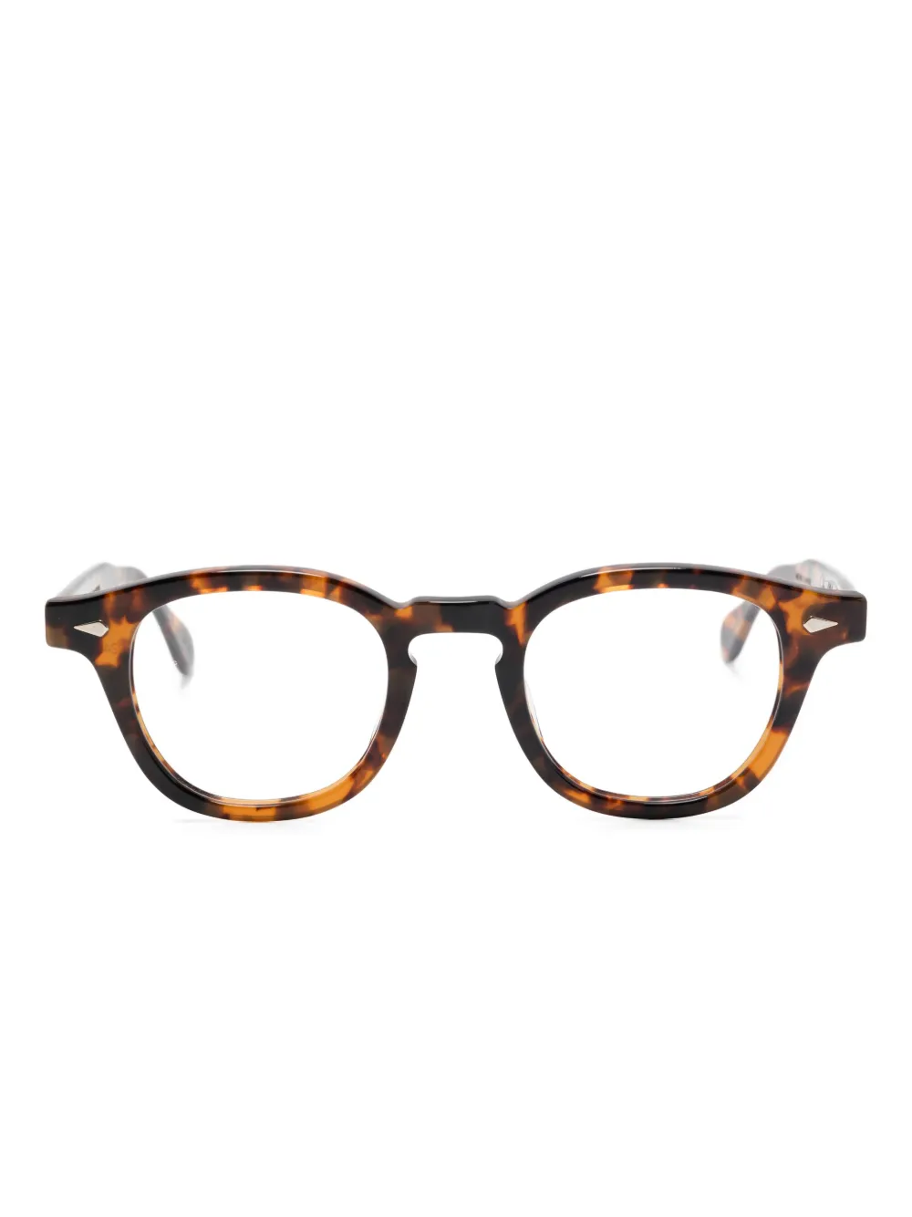 

Очки Ar в оправе черепаховой расцветки Julius Tart Optical, коричневый