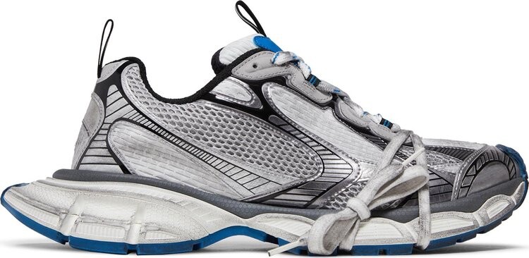 

Кроссовки Balenciaga 3XL Sneaker 'Worn-Out - Grey Blue', серый