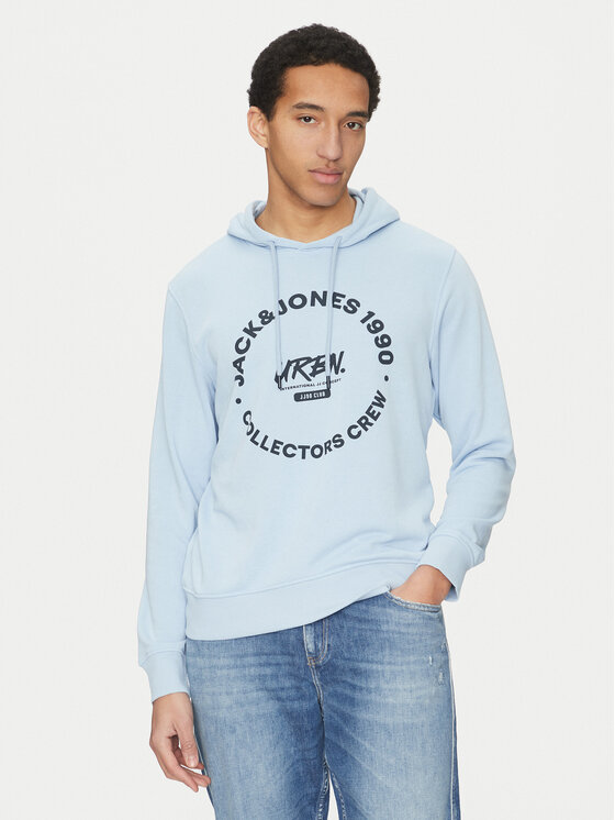 

Толстовка стандартного кроя Simon 12269353 Jack&Jones, голубой