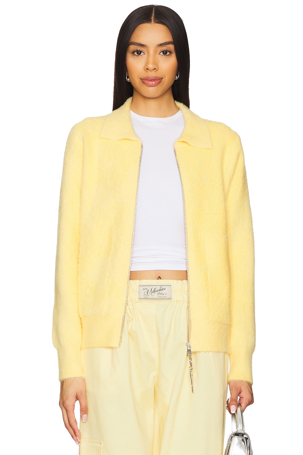 

Кардиган на молнии Milkwhite, yellow