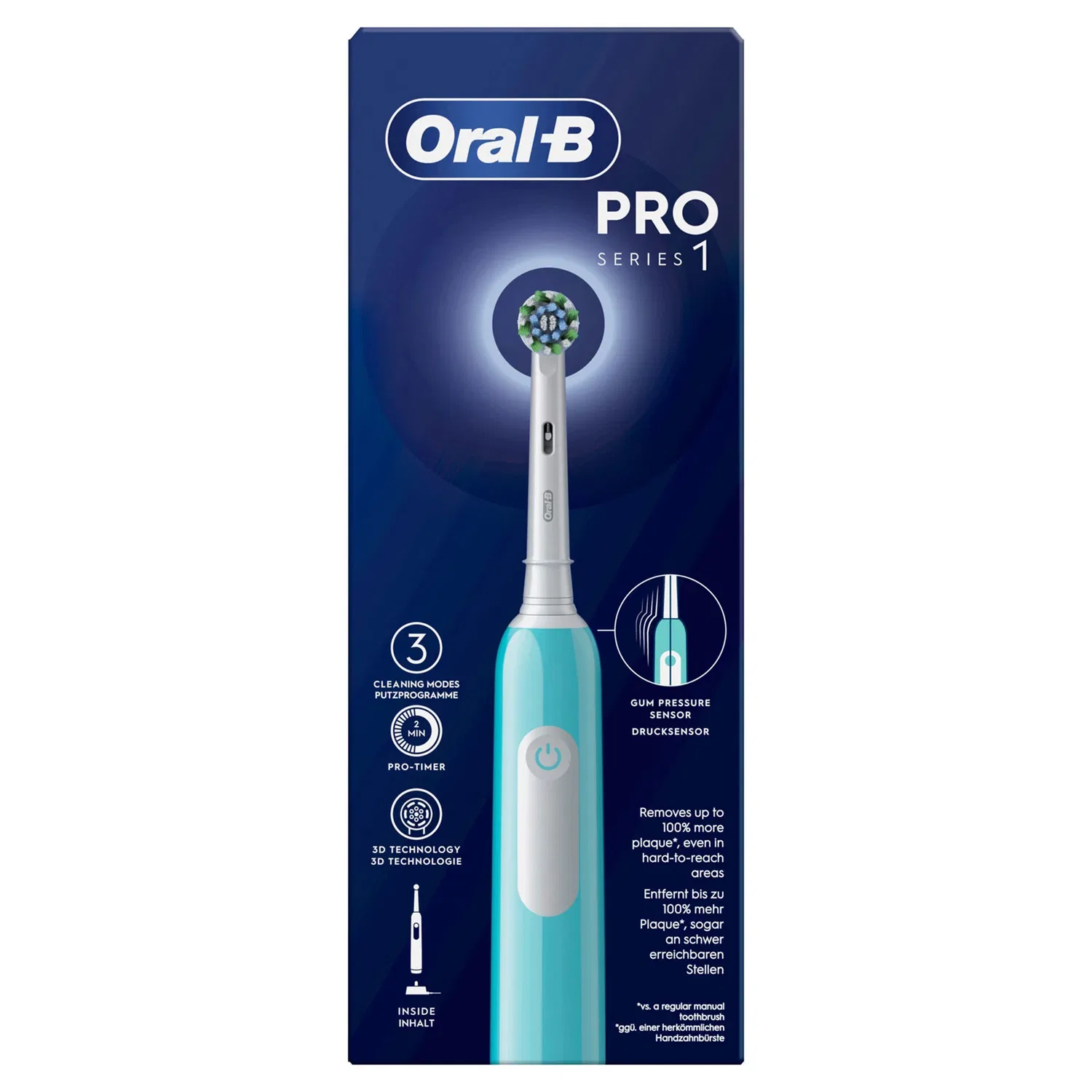 Электрическая зубная щетка Pro Series 1 Oral-B Синий — фото 2