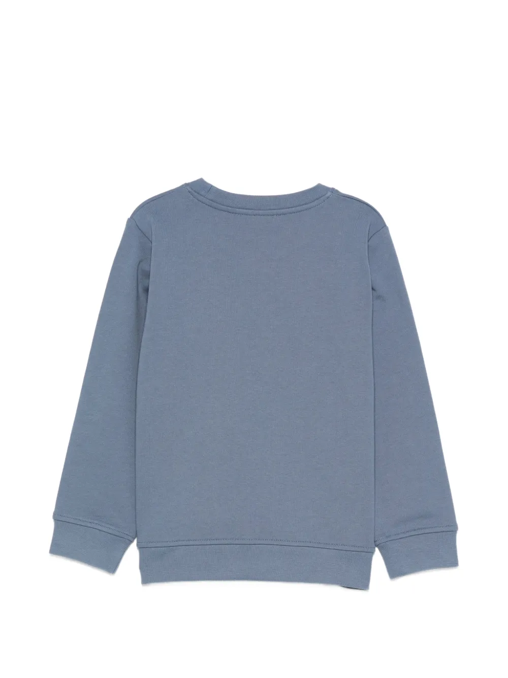Свитшот с изображением кита Stella Mccartney Kids, синий — фото 2