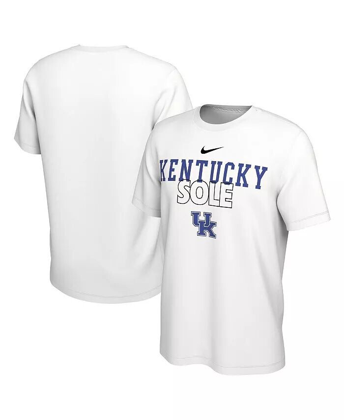 

Мужская белая футболка Kentucky Wildcats On Court Bench Nike