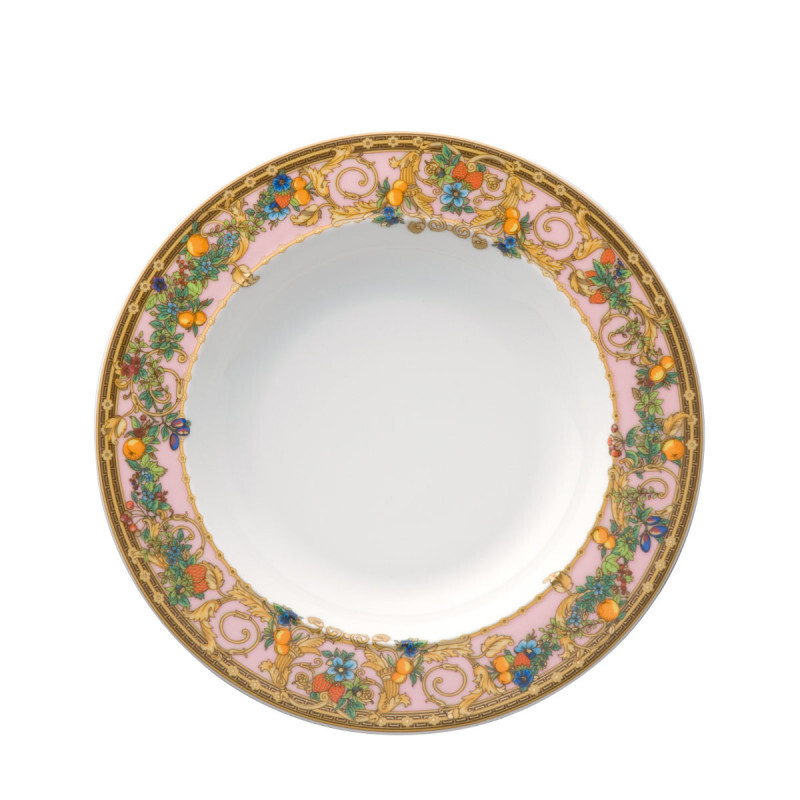 

Rosenthal Versace Le Jardin de Versace Суповая тарелка 22 см Rosenthal meets Versace, разноцветный/золотой