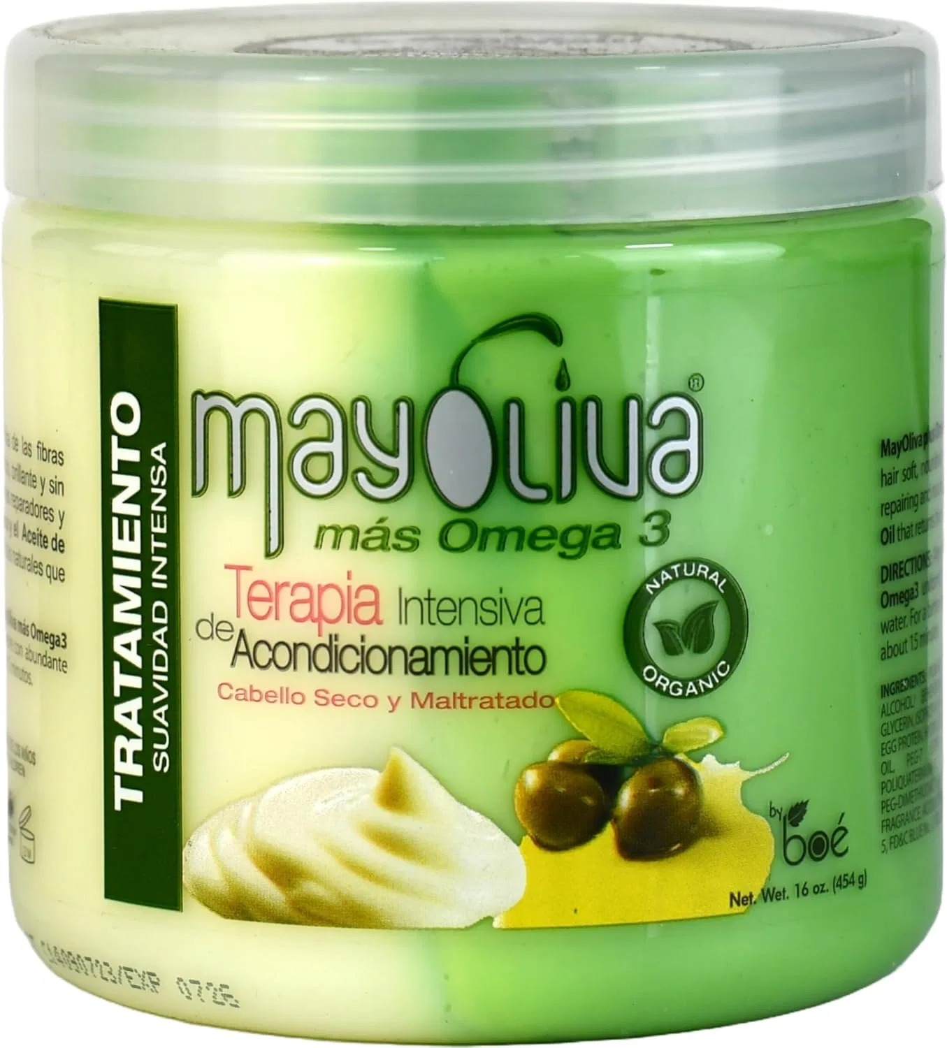 Интенсивный кондиционер «Mayoliva Omega 3» для сухих и поврежденных волос Boe Coesmtics