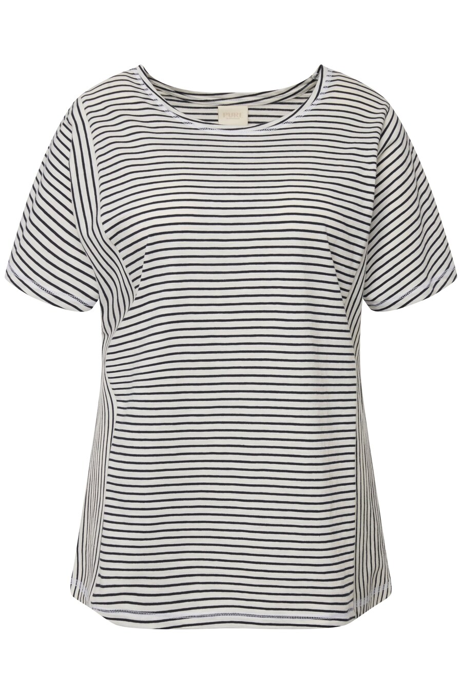 

Рубашка Ulla Popken, цвет marine blue/White