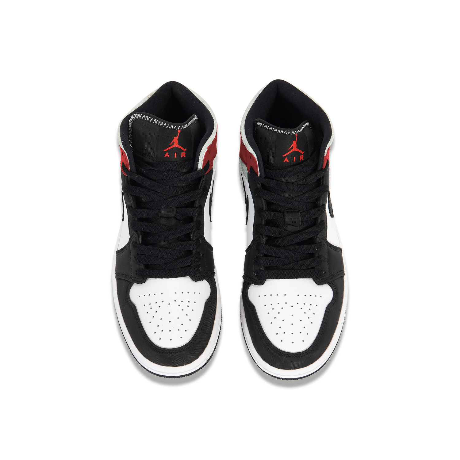 Баскетбольные кроссовки Air 1 Vintage Men Mid-Top Red/White Jordan — фото 4