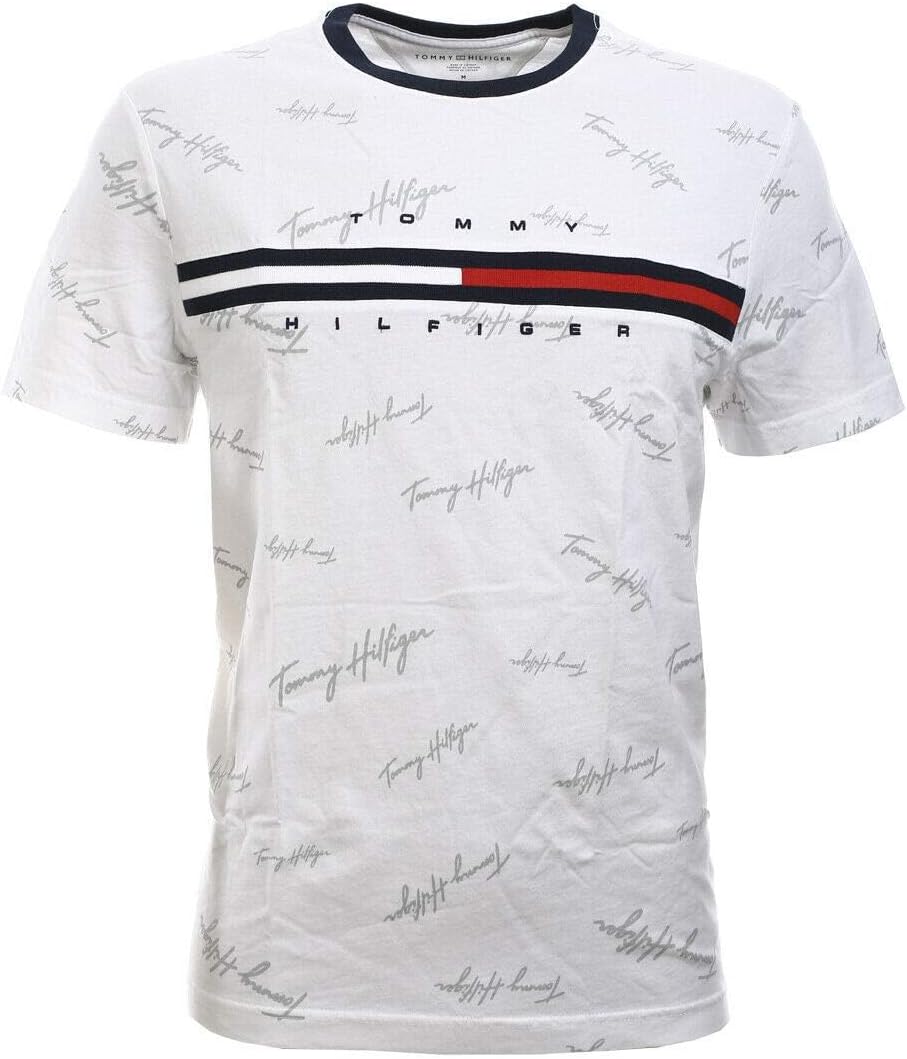 

Мужская футболка с коротким рукавом и фирменной полоской Tommy Hilfiger, Silver Tommy Hilfiger Signature, Бежевый, Мужская футболка с коротким рукавом и фирменной полоской Tommy Hilfiger, Silver Tommy Hilfiger Signature