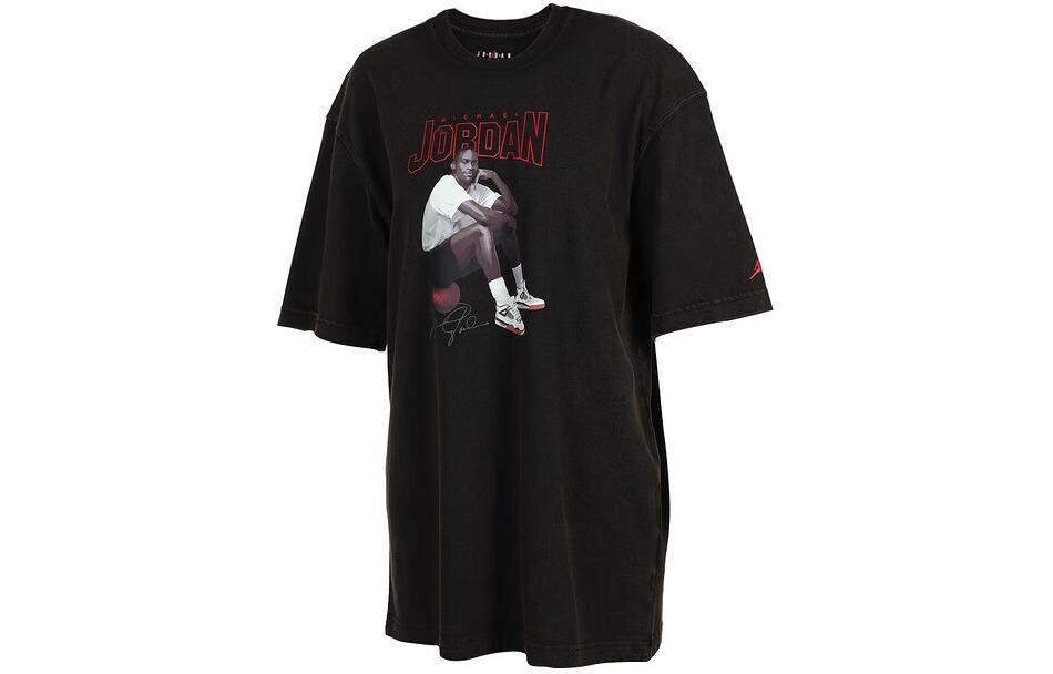 

Женская футболка Jordan, цвет Black