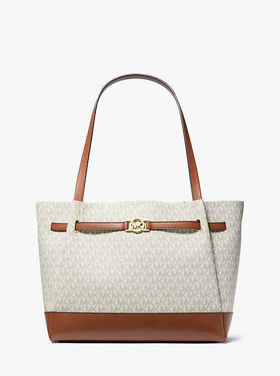 

Большая сумка-тоут с фирменным логотипом Reed Michael Kors, белый