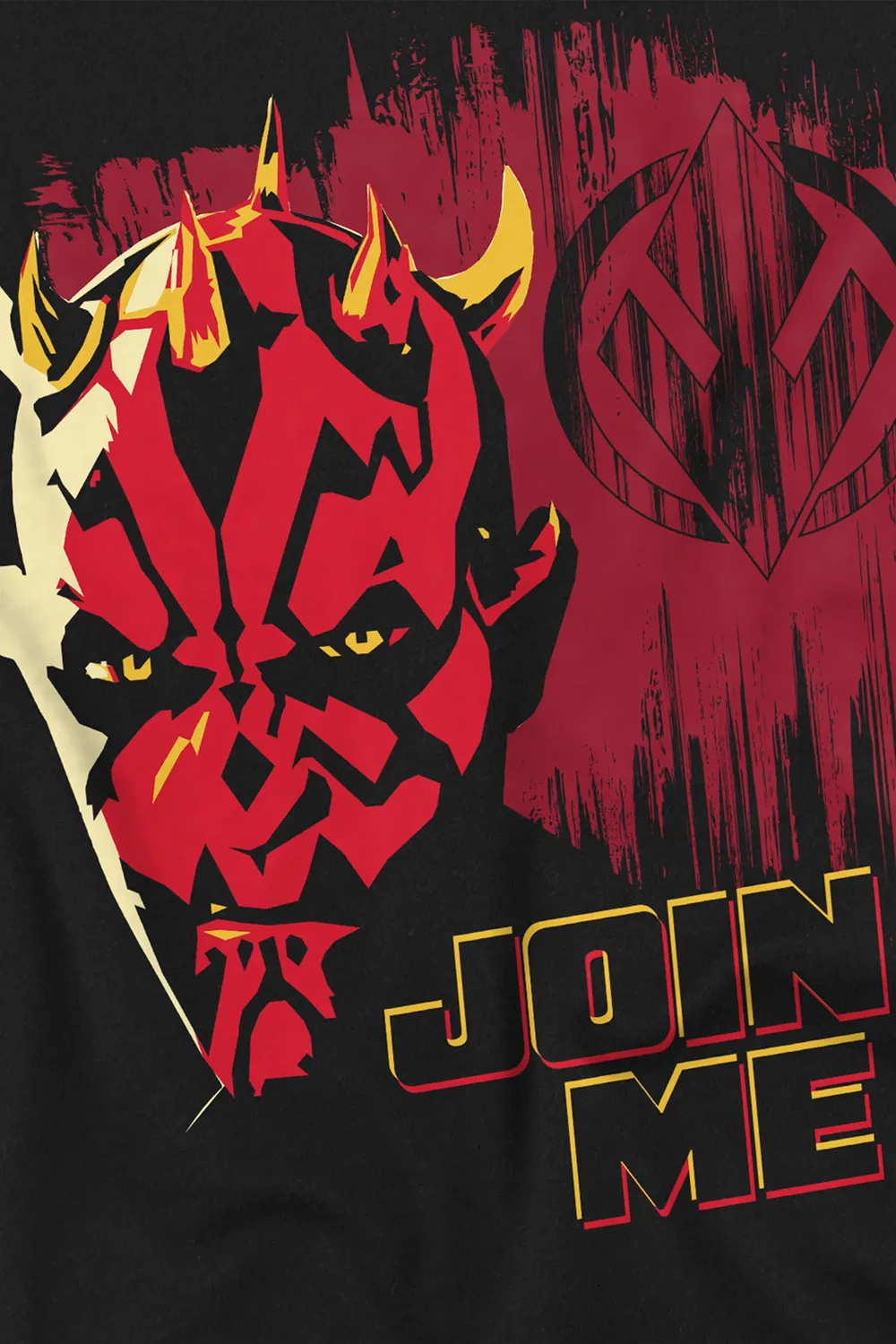 Детский свитшот Star Wars Maul Shadow Lord, черный — фото 2