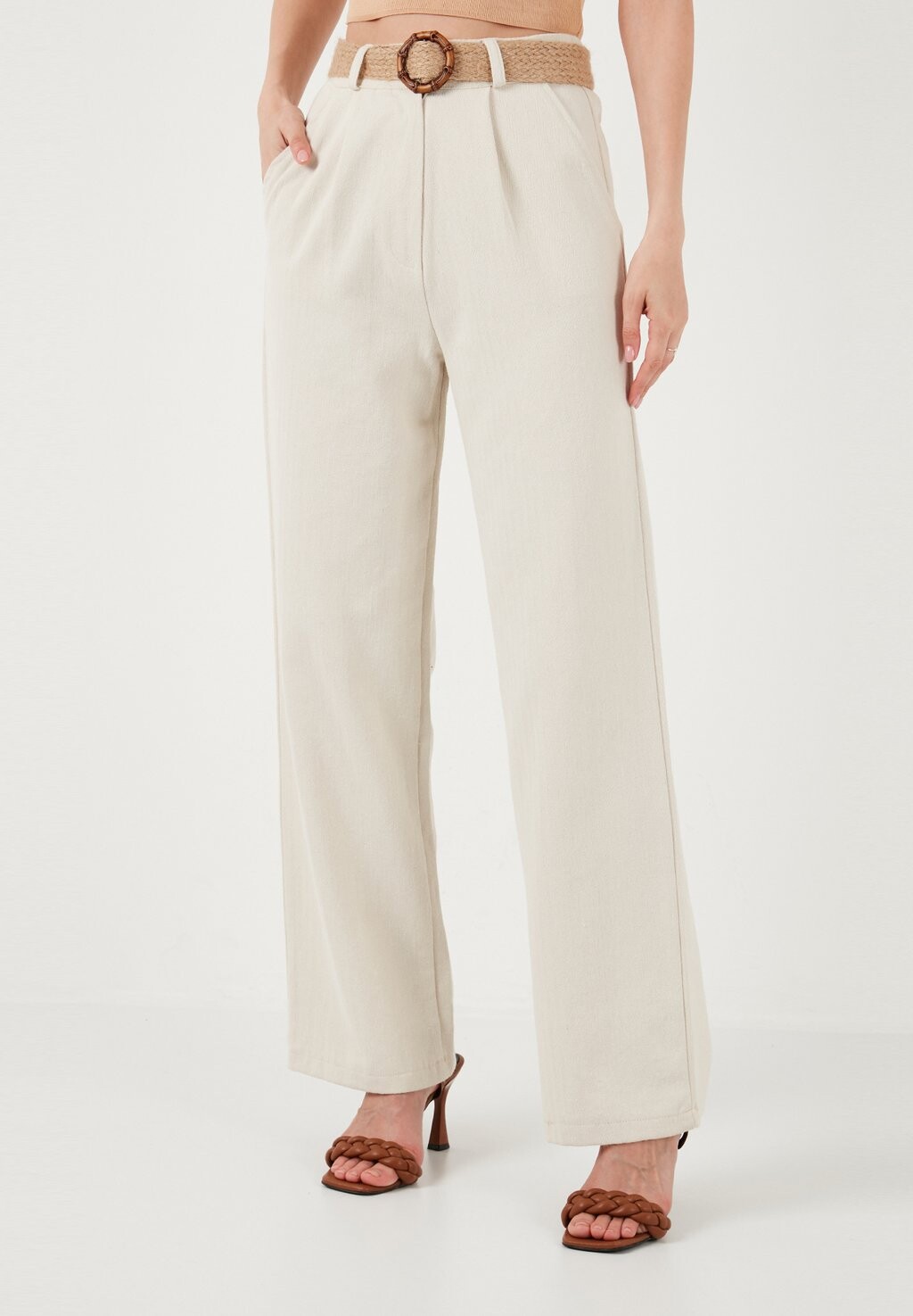 

Брюки REGULAR FIT LELA, бежевый