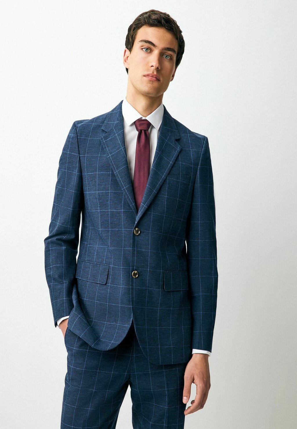

Пиджак-блейзер REGULAR FIT - CHECK - Suit jacket Next, синий