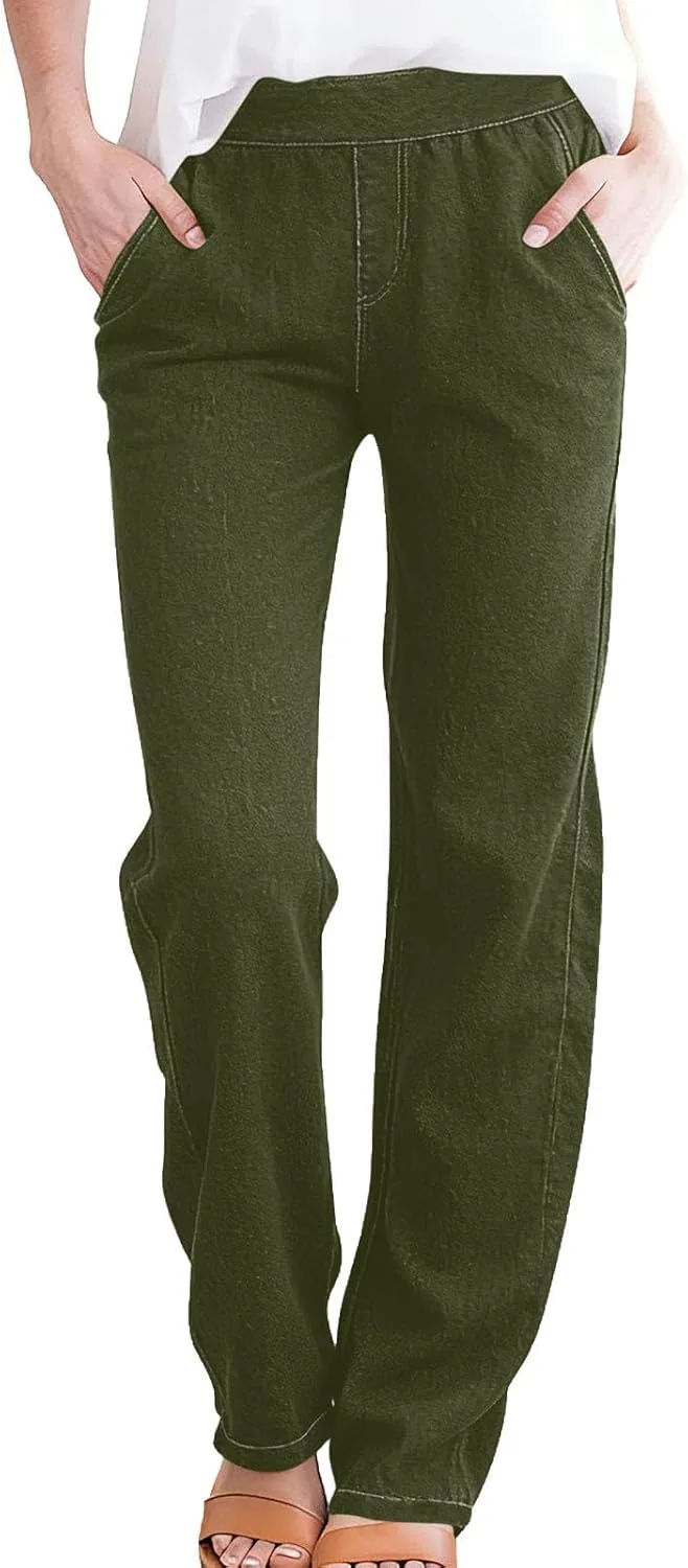 

Женские джинсы Wide Leg с высокой эластичной талией