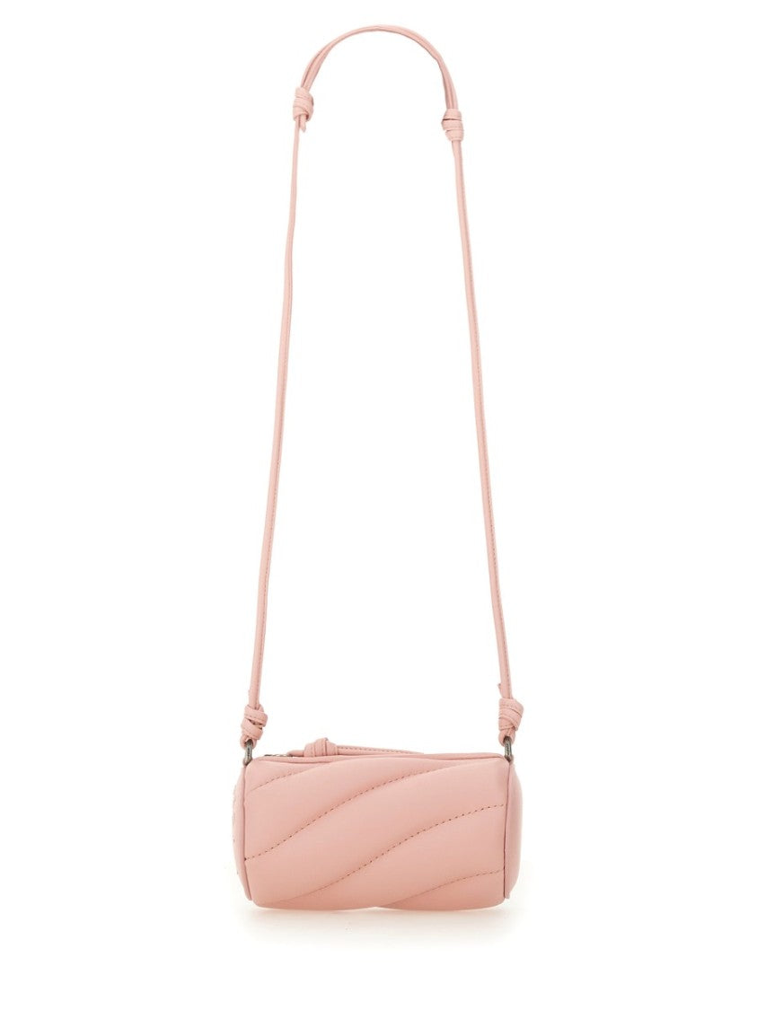 

Цилиндрическая стеганая сумка Micro Mella Fiorucci, розовый