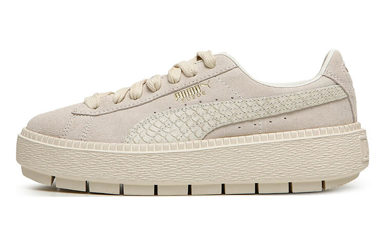Кроссовки PUMA Suede Platform Trace Animal 'Cream Y' Women's
