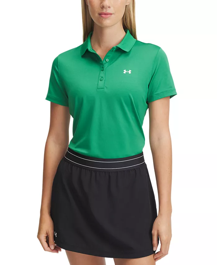 

Женская поло для гольфа UA Active Under Armour, зеленый