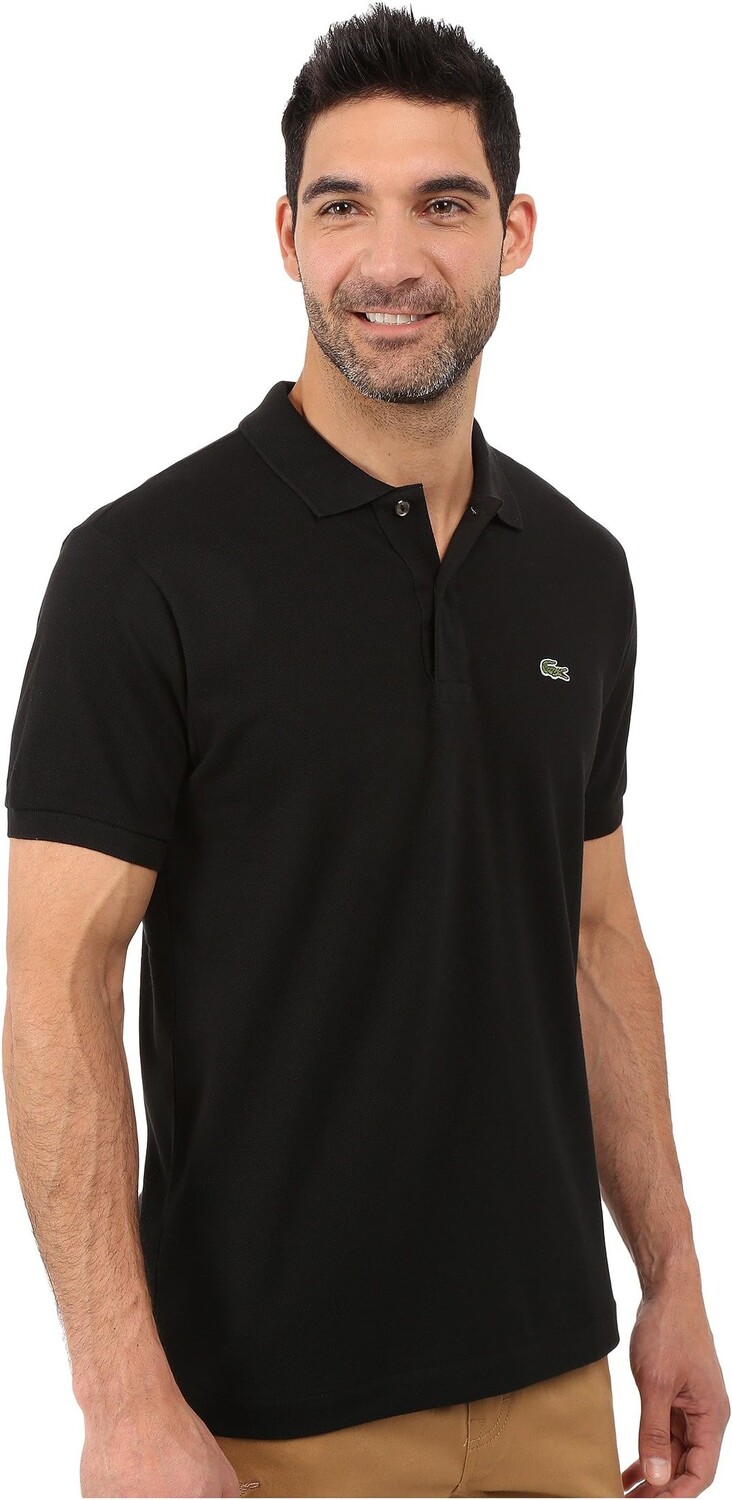 Рубашка-поло L1212 Classic Pique Polo Shirt Lacoste, темно-синий — фото 4