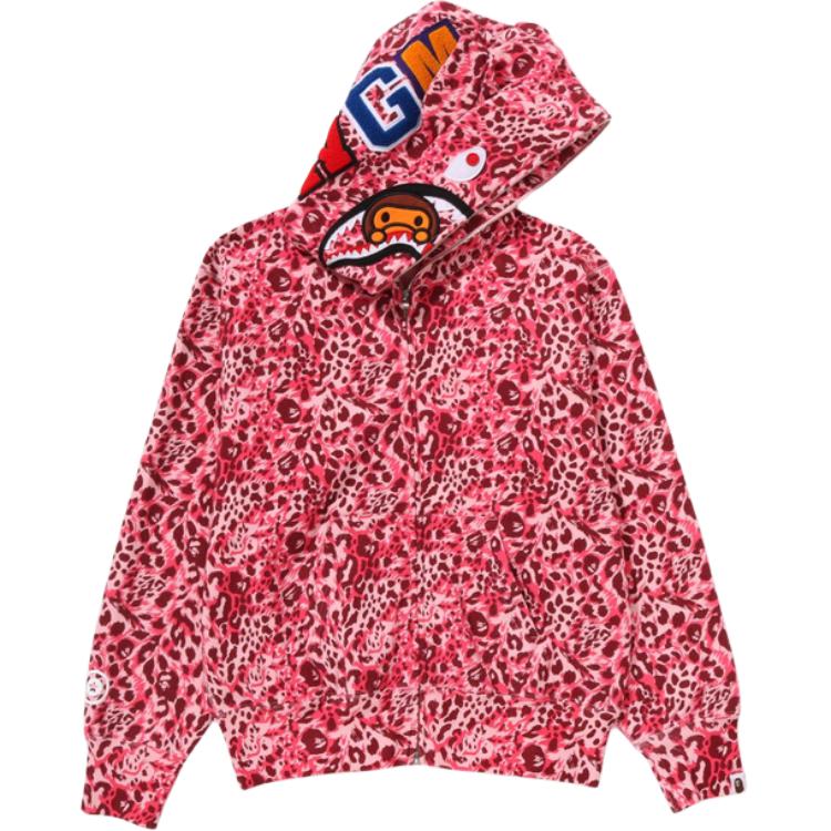 

Свитшот Wild Cheetah FW25 женский A BATHING APE, розовый