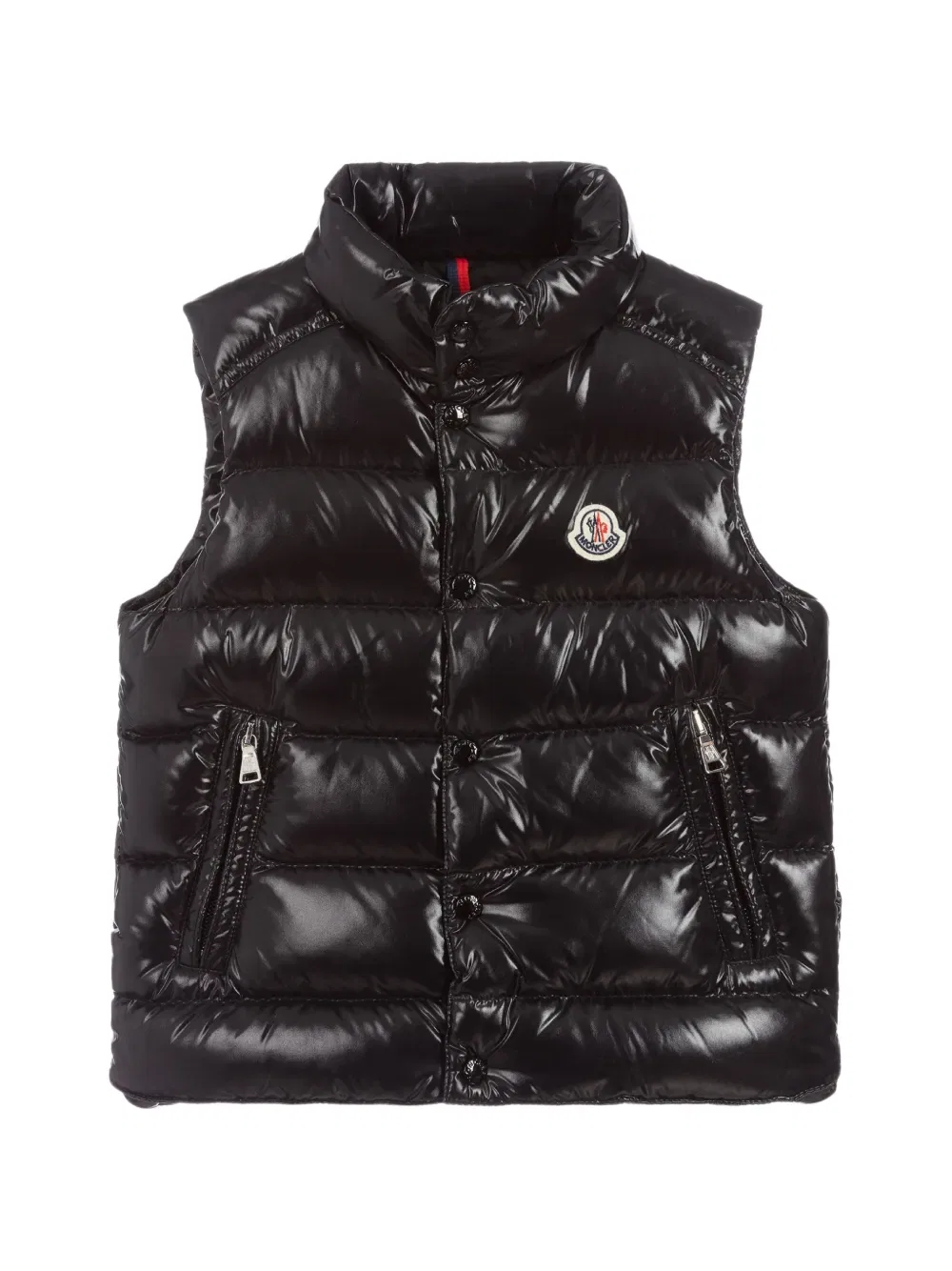 Стеганый жилет Tib Moncler Grenoble Kids, черный
