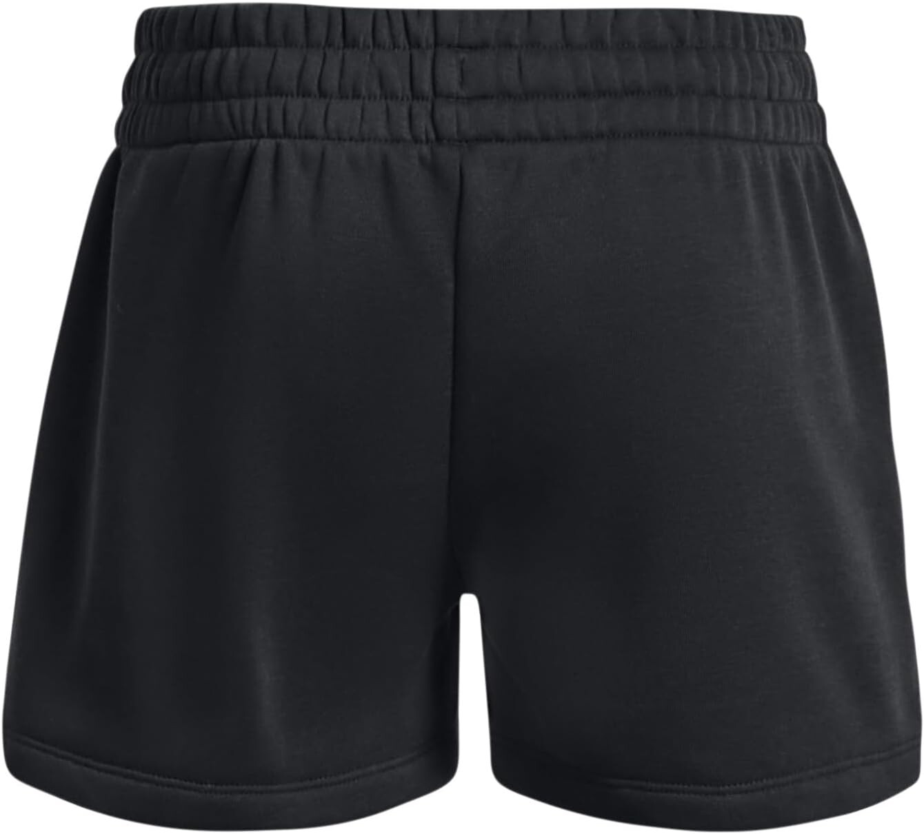 Шорты Under Armour Kids Rival Fleece Shorts, цвет Black/White — фото 2