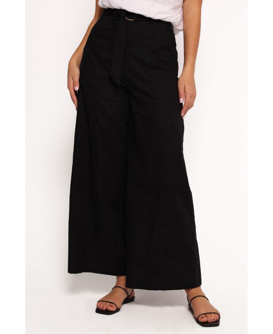 

Женские брюки Sadie с широкими штанинами Petal and Pup, Beige