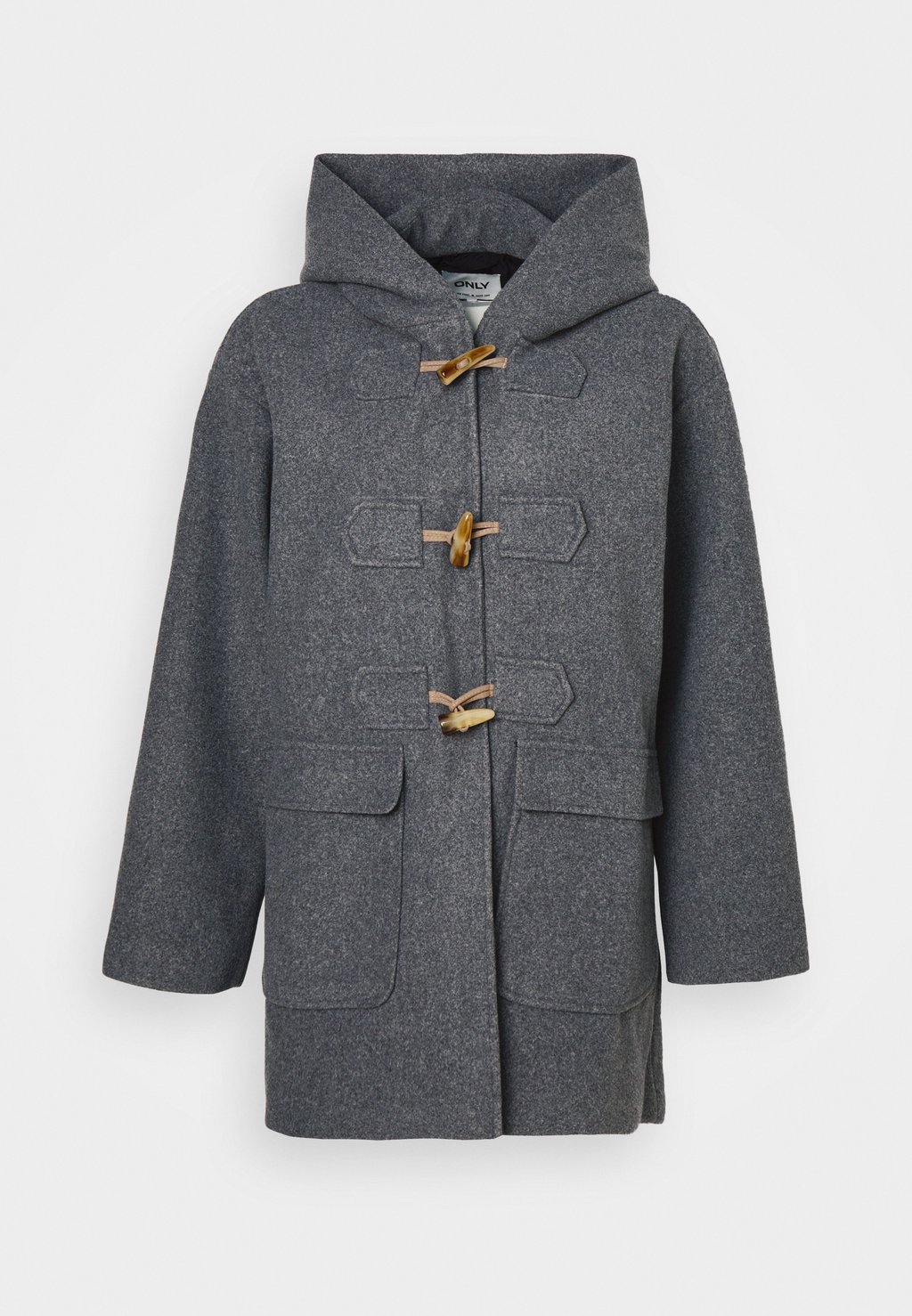 

Короткое пальто ONLBLAKE VILDA DUFFLE HOOD COAT ONLY, серый