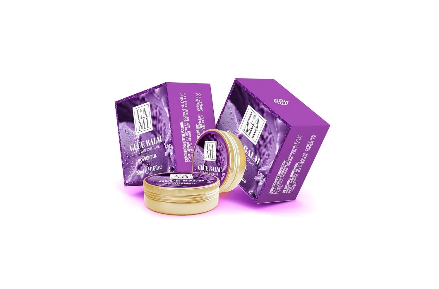 Бальзам-клей для ламинирования ресниц «Powerful Grape» от Lami Glue Balm Lami Lashes