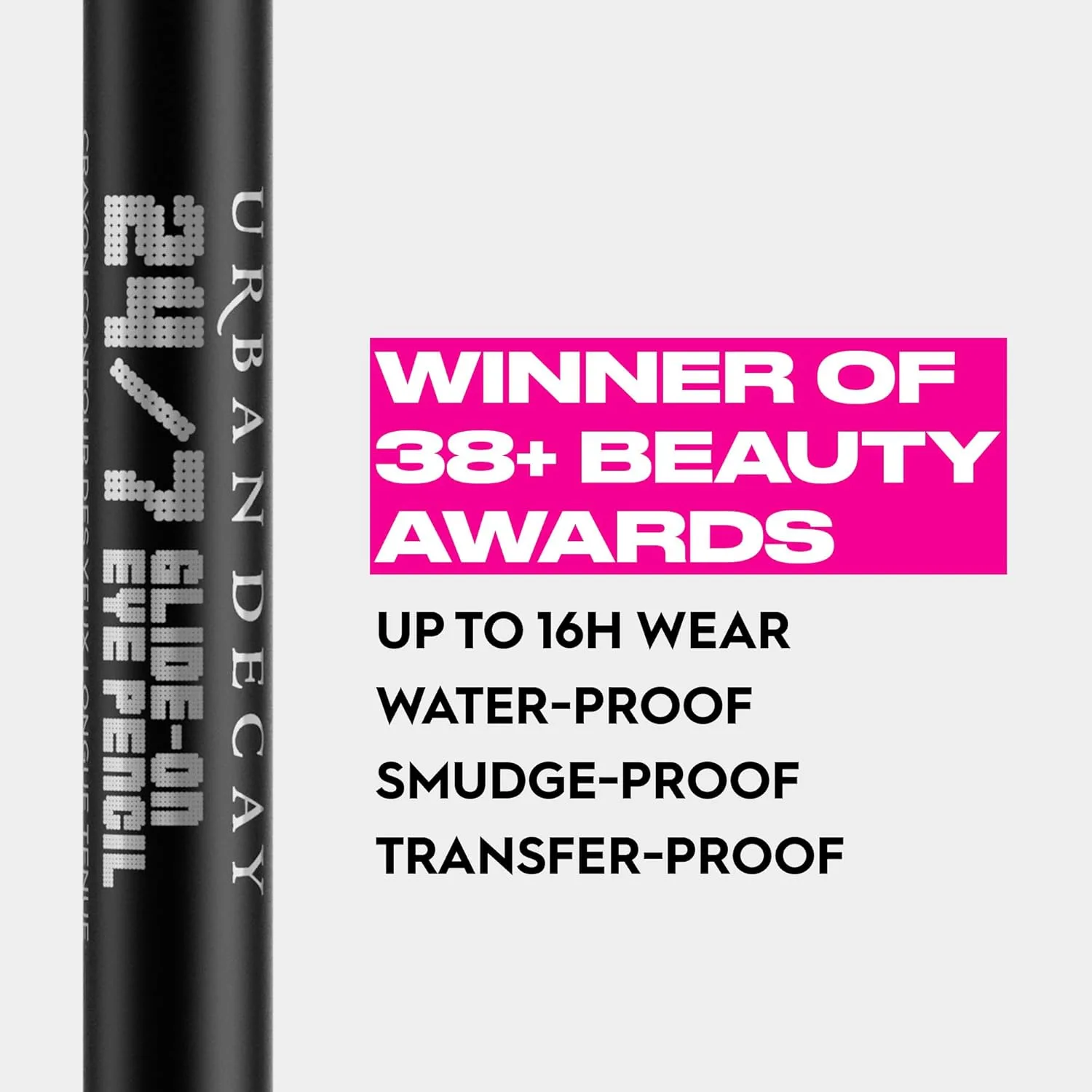 URBAN DECAY набор: карандаш для глаз Black и спрей-фиксатор Natural Finish - All Nighter Waterproof Setting Spray (118 мл) для стойкого макияжа + 24/7 Glide-On Eyeliner (Perversion) — фото 3