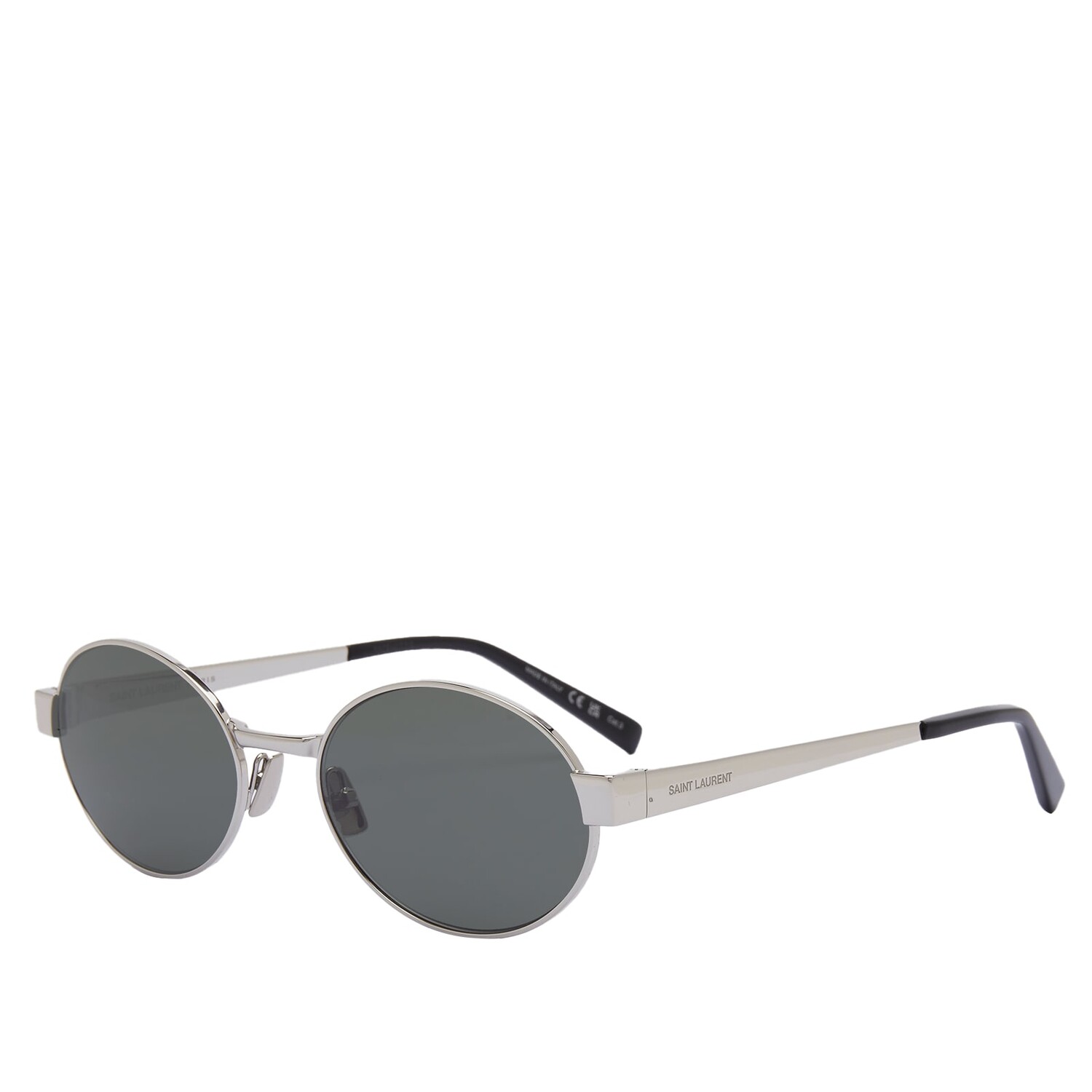 

Солнцезащитные очки Saint Laurent Sl 692 Sunglasses, цвет Silver & Grey