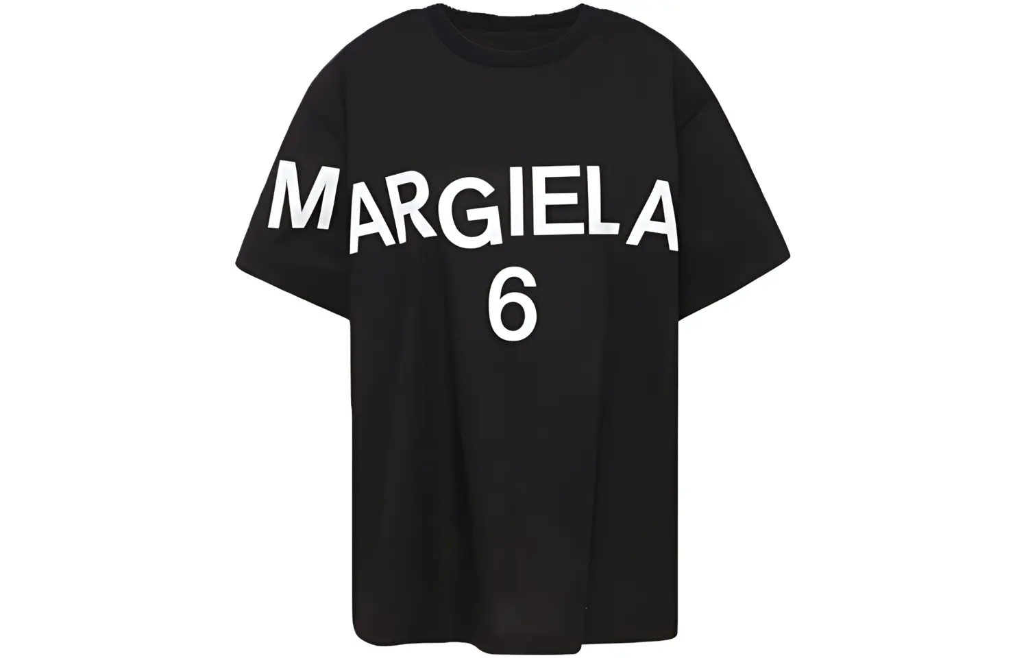 

Футболка женская черная MM6 Maison Margiela